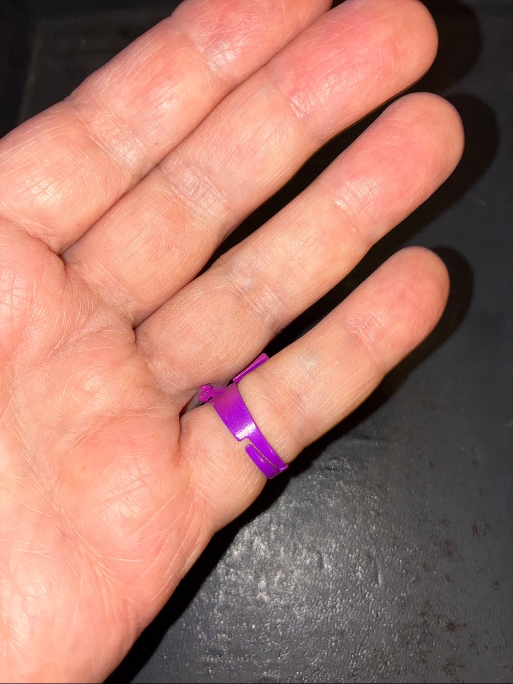 Pink Robot Ring - Fun Adjustable Accessory - Picture 9 of 10